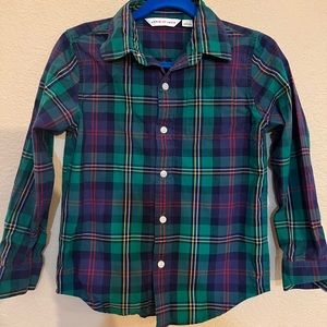 Janie and Jack boys button up shirt